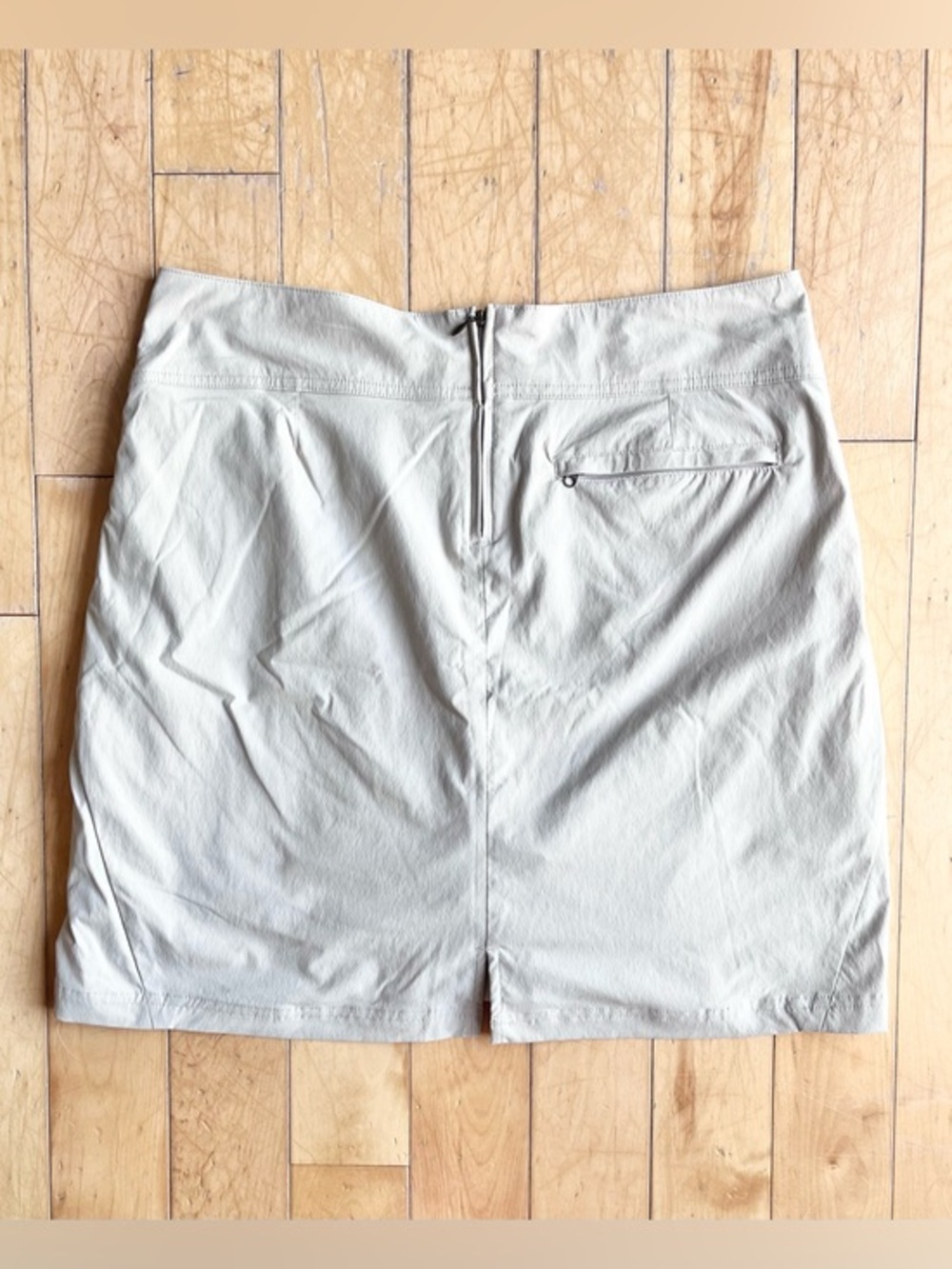 Royal Robbins Stretch Performance Built‑In Shorts Beige Skirt Skort Size 10